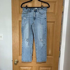 Candace Cameron Bure Petite Pacific Denim Boyfriend Jeans, Malibu Light Wash, 8P